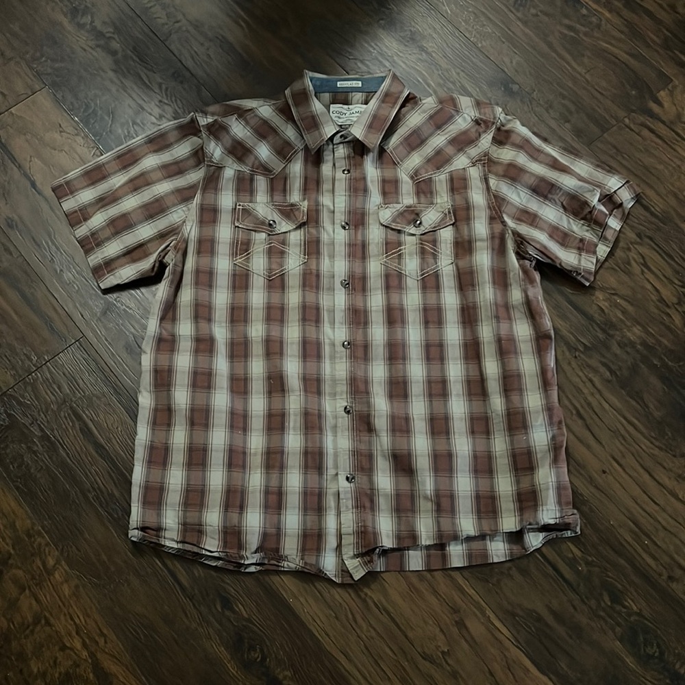 Cody James short sleeve button up
